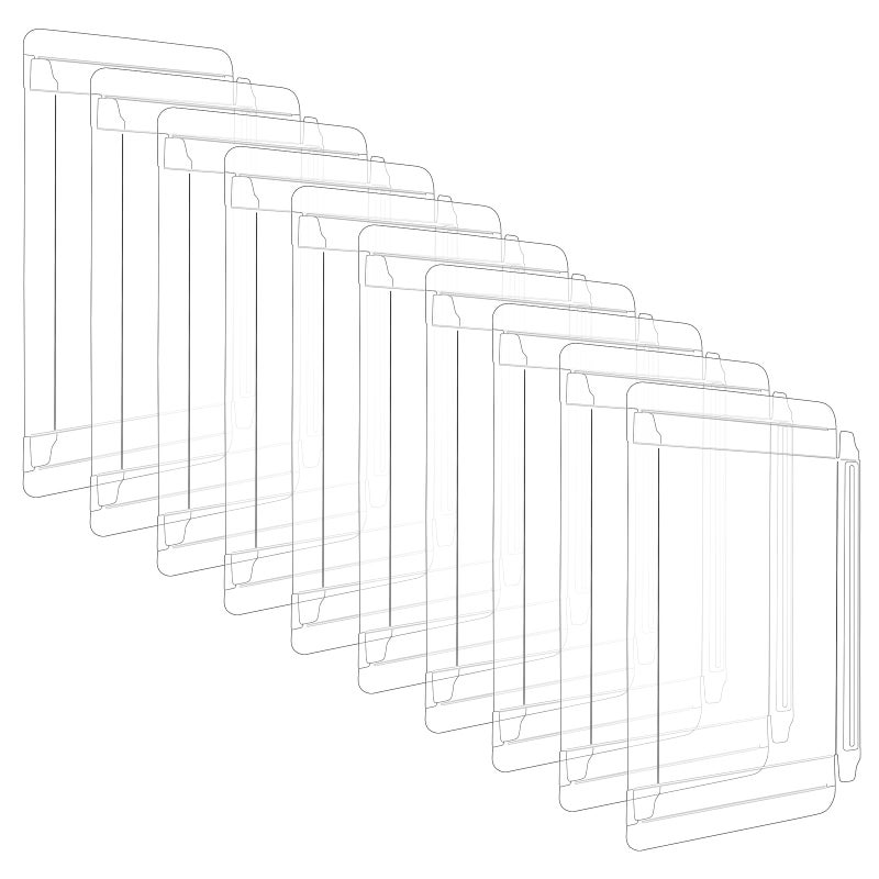 SuperDi 10 Steelbook Box Protectors/Protective Sleeves Cases/Clear Slipcovers G2 - Image 1